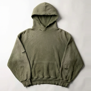 Sudadera con Capucha Estampada I'm So Sorry para Hombre, Sudadera Térmica de Otoño con Manga Regular y Diseño de Logotipo Tejido en la Parte Delantera - Product Image 2
