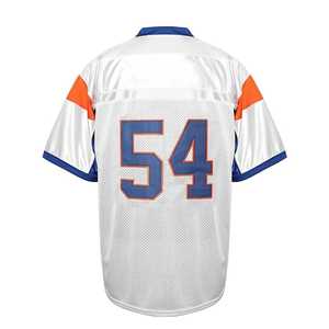 Camiseta de Fútbol Americano con Cuello en V para Hombre, Manga Corta, Número 54, Estampado, Poliéster, Ropa Deportiva, Talla Grande - Product Image 2