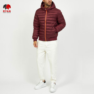 Chaquetas Acolchadas de Diseño Personalizado Ryan Pro Gear para Hombre con Logotipo Personalizado y Patrón Sólido - Product Image 3