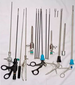 Portaagujas Laparoscópico Manual de Acero Inoxidable, Juego de Instrumentos Quirúrgicos con Certificación CE, Herramienta de Cirugía Mínimamente Invasiva al por Mayor - Product Image 6