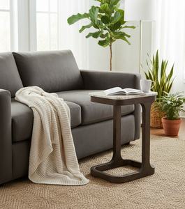 Table basse de style nordique B2B en bois massif avec plateau en marbre pour salon, ensemble de canapés, chambre à coucher, restaurant, bar, villa - Product Image 2