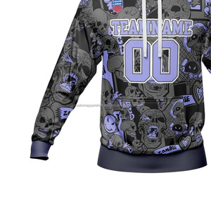 Sweat à capuche épais 100 % coton, vierge, haute densité (GSM), qualité supérieure, vente en gros pour marques de streetwear personnalisées - Product Image 4