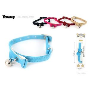 ปลอกคอแมวแบบโบว์คู่พร้อมกระดิ่ง 30 ซม. สำหรับแมว - Product Image 1