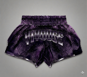 <b>Men</b> Professional Muay Thai Shorts Embroidery OEM Microfiber Kickboxing <b>Trunks</b> Satin Muay Thai Shorts - Product Image 4