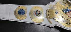 โลโก้หนังลายนูนด้านหลัง ทำด้วยมือ คุณภาพสูง แท้ สำหรับมวย MMA มวยปล้ำ สายรัดข้อมือแบบกำหนดเอง สวมใส่สบาย ระบายอากาศได้ดี สายรัดข้อมือแชมป์เปี้ยน - Product Image 3