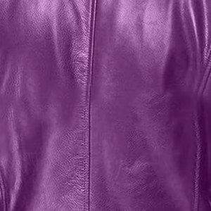 Econex Sports Men's <b>Slim</b> <b>Fit</b> PU Leather Bomber <b>Jacket</b> Breathable Windproof Turn-down Collar Zipper Closure Solid Color Moto - Product Image 5