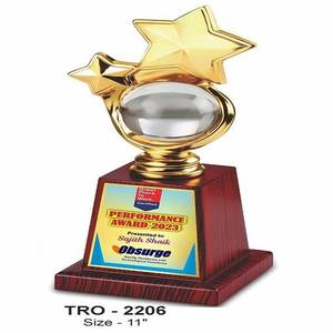 Trophée étoile décoratif en métal très demandé pour les récompenses d'excellence ou de leadership professionnel, disponible à la vente - Product Image 2