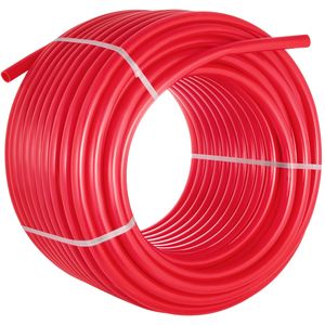 Tubo PEX Durevole da 5/8 Pollici x 500 Piedi con Barriera O2 EVOH Rossa B per Riscaldamento a Pavimento Radiante, Tubi e Flessibili in Plastica Flessibili per Impianti Idraulici Residenziali - Product Image 2