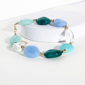 Collares de Cuentas de Resina de Estilo Antiguo Hechos a Medida, Ideales para Tiendas de Joyería de Moda y Diseñadores de Moda, Se Pueden Personalizar en Diferentes Tamaños - Product Image 5