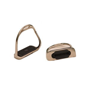 Estribos de Acero Inoxidable Antideslizantes para Montar a Caballo, para Entrenamiento con Silla Inglesa y Occidental - Product Image 3