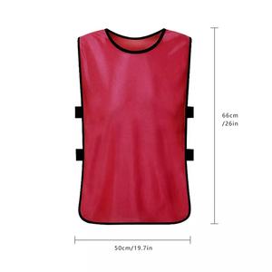 New Adults Soccer Team Vest Quick Drying Football Jerseys Vest Practice Sports Vest Breathable Team <b>Training</b> <b>Bibs</b> - Product Image 3