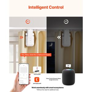 Confezione da 2 Apriporta Elettrici Intelligenti con Controllo Remoto tramite APP, Compatibili con Alexa, in Lega e PC, Include Hub - Product Image 4