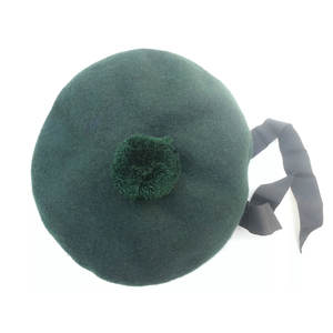 Chapeau en laine acrylique vert écossais BALMORAL, modèle Highland, le plus vendu 2026 - Product Image 3