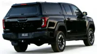 Capots de camionnette de haute qualité à ajustement précis, capot de camion tout-terrain verrouillable, TOYOTA HILUX TRAVO 2026