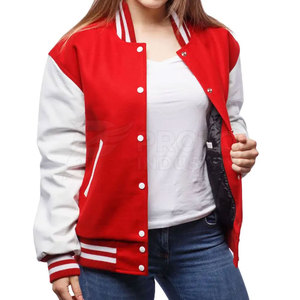 เสื้อแจ็คเก็ต Letterman ดีไซน์สั่งทำพิเศษ ตกแต่งด้วยแพทช์แบบโดดเด่น สไตล์ลำลอง สตรีทแวร์ น้ำหนักเบา สวมใส่สบาย กระดุมแบบปกปิด แฟชั่นทันสมัย - Product Image 5