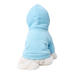 Sudadera con Capucha para Perros y Dueños, Conjunto a Juego, Sudadera Cómoda y Elegante para Mascotas y Humanos, Color Azul Bebé - Product Image 6
