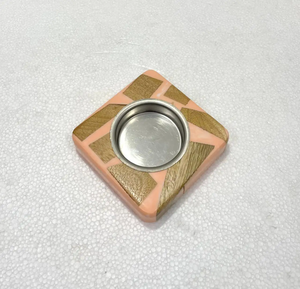 Brûleur d'encens créatif style océan en résine époxy et bois, avec insert métallique résistant à la chaleur, Bakhoor Mabkhara - Product Image 4