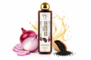 FLYVY Mighty Onion & Black Seed Shampoo Shampoo à l'oignon rouge Réparateur et hydratant pour tous types de cheveux Unisexe Adulte - Product Image 2