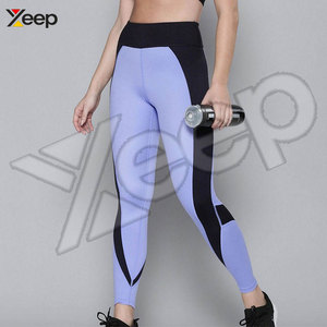 Leggings pour femmes de haute qualité à faible MOQ, taille élastique, couleur unie, respirants, séchage rapide, longueur intégrale, vêtements de fitness, design tendance - Product Image 3