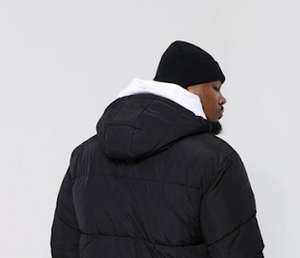 Blouson d'hiver matelassé entièrement personnalisable, tendance, chaud, style streetwear, entièrement zippé, pour hommes, à prix de gros - Product Image 3