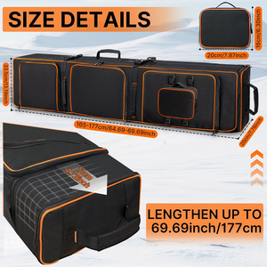 Washable Customized Low Price Durable Lightweight Nylon/Polyester Snowboard Bag for Sale Latest Design Fashion All Seasons - Product Image 4