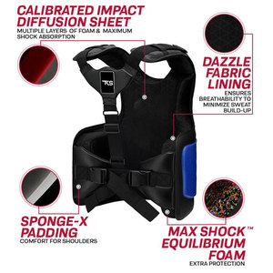 อุปกรณ์ป้องกันหน้าอกอเนกประสงค์แบบนุ่มพิเศษ เหมาะสำหรับการฝึกซ้อมและการฝึกฝนกลางแจ้ง - Product Image 6