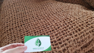 Malla de Sombra Ecológica y Transpirable de Fibra de Coco Tejida en Forma de Triángulo, Vela de Sombra de Coco para Agricultura y Uso en Exteriores - Product Image 5