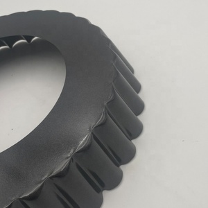 ถาดพายฐานหลวมแบบถอดได้ทรงกลม (27ซม.) ถาดพิซซ่าทาร์ตคุณภาพสูงเครื่องมืออบขนม - Product Image 6