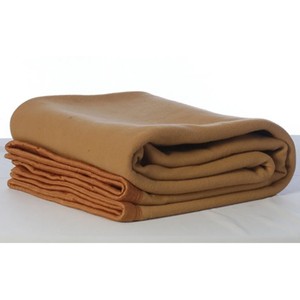 Soft Polar Fleece <b>Blanket</b> Solid Grey Rectangle Folded Minimalist Style All Season Bedding Machine Washable Woven Fabric - Product Image 2