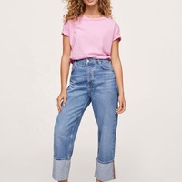 T-shirts décontractés sur mesure en grandes tailles |   Personnalisation avec broderie et impressions de lettres sur boutons |   T-shirts à manches courtes entièrement personnalisables