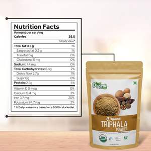 Polvo de Triphala orgánico Envío Gratis | Tónico digestivo a base de hierbas | Calidad de exportación de grado alimenticio | Desde La India - Product Image 6