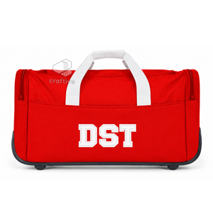 Delta | Sigma |   Sac de voyage à roulettes en Cordura pour femme Theta Sorority, sac de week-end, sac de sport et de gym, sac de voyage pour une nuit - Product Image 2
