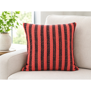 TNT Yarn Dyed Cushion <b>Cover</b> | Premium Solid Decorative Throw Pillow <b>Cover</b> with Contrast Piping for <b>Sofa</b>, <b>Bed</b> & Home Decor - Product Image 3