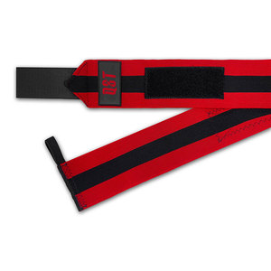 Bandes de poignet pour haltérophilie et powerlifting, antidérapantes, respirantes, en polyester et nylon, qualité professionnelle, OEM, fourniture en gros, fitness - Product Image 2
