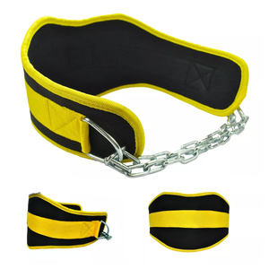 Ceinture de musculation en néoprène souple avec boucle en cuir réglable, robuste et antidérapante pour la sécurité en fitness - Product Image 5