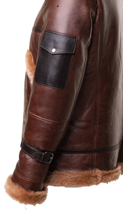 Vestes d'hiver en cuir véritable de qualité supérieure pour hommes, col montant, imperméables, écologiques, séchage rapide, respirantes, style motard - Product Image 5