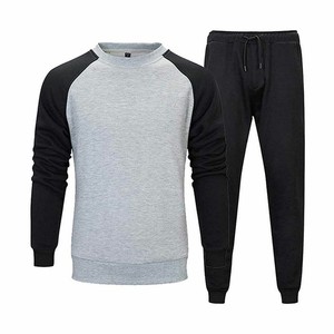 Conjunto Deportivo de Felpa 100% Algodón para Hombre, con Logotipo Personalizado Bordado e Impreso, Traje Deportivo para Invierno, OEM - Product Image 1