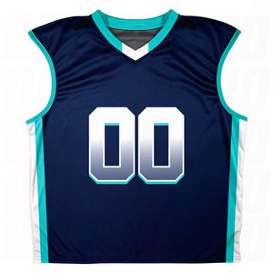 Maillot de lacrosse pour adulte en polyester respirant à séchage rapide, imprimé numériquement sur mesure, vêtement de sport léger pour le hockey sur gazon - Product Image 1