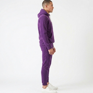 Chándales Deportivos para Hombre de Alta Calidad, Estilo Urbano, con Capucha, Talla Grande, Lisos, Teñidos, Casuales, Elásticos - Product Image 2