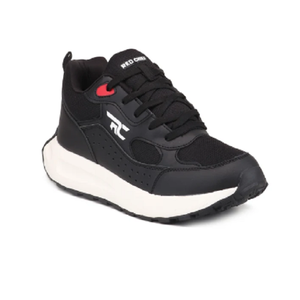 Chaussures de course noires pour hommes, basses, à lacets, respirantes, design athlétique, confort flexibles pour l'entraînement - Product Image 5