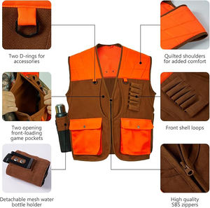 เสื้อกั๊กยุทธวิธีอเนกประสงค์ลายพรางปี 2026 กันน้ำ ระบายอากาศได้ดี พกพาสะดวก น้ำหนักเบา สำหรับการล่าสัตว์กลางแจ้งในป่า - Product Image 4