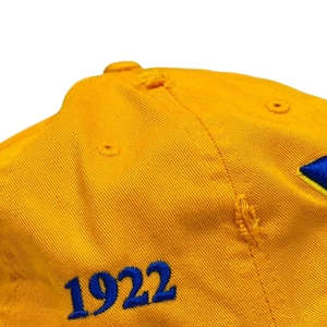 Gold Sigma Gamma Rho <b>Hat</b> Greek Sorority Embroidered Adjustable Baseball Cap <b>Women</b> Casual Campus Headwear Custom Wholesale - Product Image 6