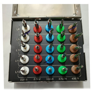 Brocas Cónicas Manuales de Acero Inoxidable Clase III para Implantes Dentales Quirúrgicos en Oferta - Product Image 6