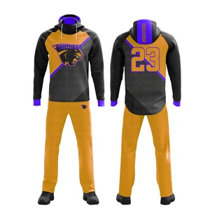 Vêtements de sport de haute qualité imprimés par sublimation personnalisée Costumes d'échauffement d'hiver avec logo personnalisé - Product Image 3