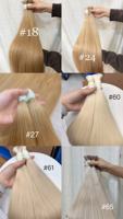 Cabello Vietnamita Liso Virgen a Granel Cabello Humano al Por Mayor Extensiones de Cabello Humano