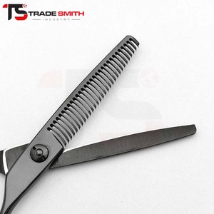Ciseaux à effiler élégants pour barbier, qualité salon, pour barbiers et coiffeurs, avec contrôle précis du style, Pro - Product Image 6