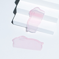 Pelindung Bulu Mata Glitter Lash Lift Korea, Pelindung Jelly Lengket untuk Lash Lift, Label Pribadi, Bantalan Lash Lift Ultra Flat yang Melembutkan