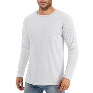 Custom Private Label Quality Full Sleeve <b>T</b> <b>Shirts</b> Low Moq <b>Long</b> Sleeve Solid Color <b>T</b> <b>Shirt</b> - Product Image 5