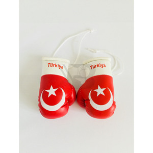 Home Hanging Decoration Accessories <b>Car</b> <b>Mirror</b> Mini Boxing Gloves Miniature Boxing Glove Keychain Boxing Ornament - Product Image 6