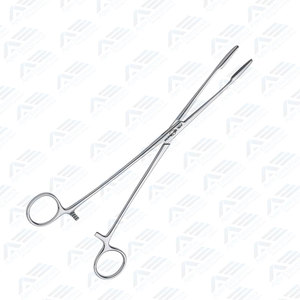 Medizinischer Schwammhalter mit Zange, Manuell Betriebene Chirurgische Instrumente für Krankenhäuser, CE-Zertifiziert, Edelstahl - Product Image 4